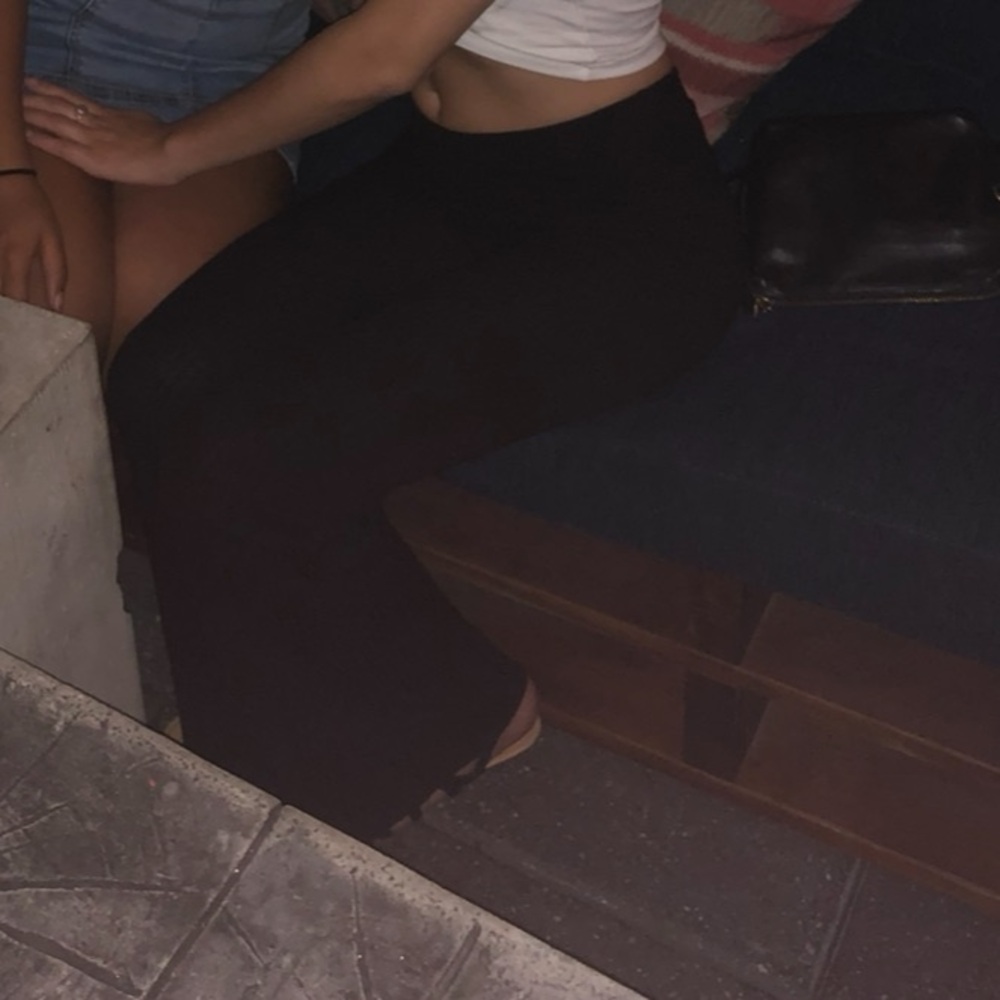 Ribbed pants